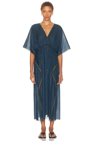 Eres Voilier Kaftan In Blue