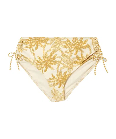 Eres Voyageuse Mid-rise Bikini Bottom In Yellow
