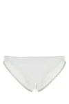 Eres 白色拉伸尼龙比基尼底部 In White