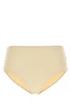 Eres 象牙色弹力尼龙骑行比基尼泳裤 In Yellow