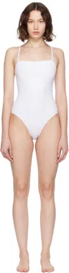 Eres Aquarelle Swimsuit In White