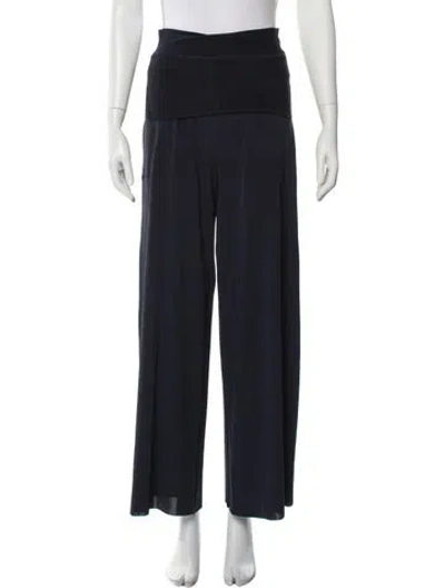 Pre-owned Eres Wide Leg Pants In Blue