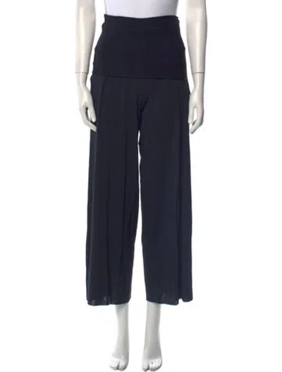 Pre-owned Eres Wide Leg Pants W/ Tags In Black