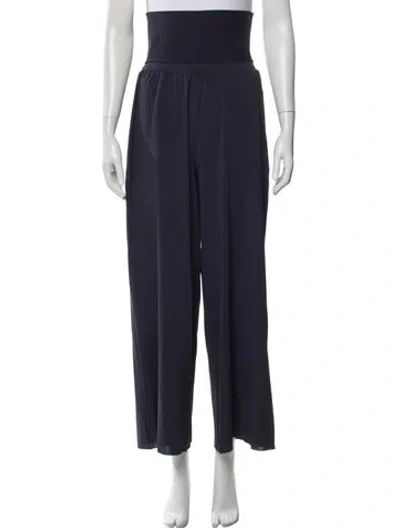 Pre-owned Eres Wide Leg Pants W/ Tags In Blue