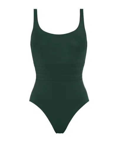Eres Widestrap Onepiece Swimsuit In Green