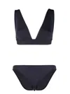 Eres High-cut Leg V-neck Bikini In Blue