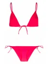 Eres Adjustable Triangle Bikini With Side Tie In Multicolor