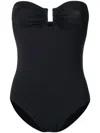 Eres Women Black Stretch Nylon Cassiopee Swimsuit In Multicolor