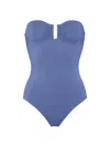 Eres Women's Cassiopee Strapless One-piece Swimsuit In Blue