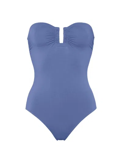 Eres Women's Cassiopee Strapless One-piece Swimsuit In Blue