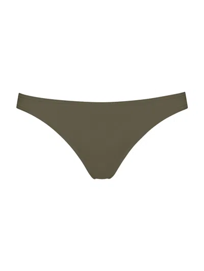 Eres Women's Fripon Low-rise Bikini Bottom In Olive Noire