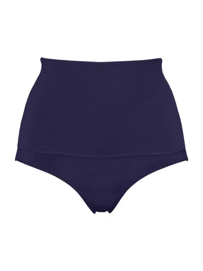 Eres Women's Gredin High-rise Full-coverage Bikini Bottoms In Blue