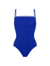 Eres Women's Night Tank One-piece Swimsuit In Indigo