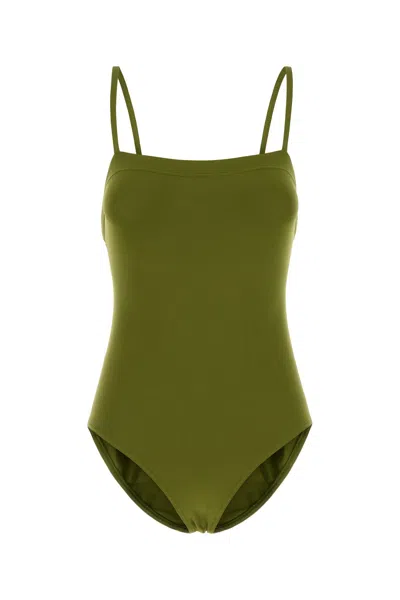 Eres Women Pistachio Green Stretch Nylon Aquarelle Swimsuit