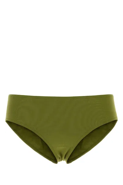 Eres Women Pistachio Green Stretch Nylon Succes Bikini Bottom