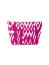 Eres Women's Pocket Wind Ikat-inspired Pouch In Pink
