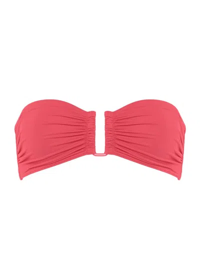 Eres Women's Show Bandeau Bikini Top In Orange