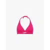 Eres Womens Smile Gang Plunge-neck Bikini Top