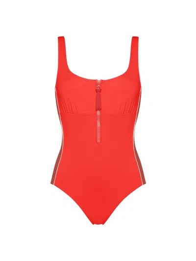 Eres Women's Tribune Tank One-piece Swimsuit In Ecarlate Ete Indien