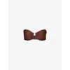 Eres Top Bikini Flamboyant In Misto Nylon Stretch Arancione  Donna In Brown