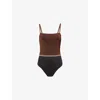 Eres Womens Multi Calanque Metallic-knit Swimsuit In Multi