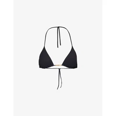 Eres Womens Ephemere Triangle Bikini Top Noir