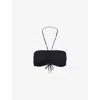 Eres Womens Melia Bandeau Bikini Top Noir In Black