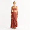 Eres Womens Sarong Skirt In Brown In Brown