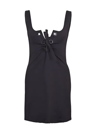 Eres Womens Short Dress In Brown In Blue