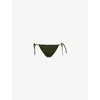 Eres Womens Malou Mid-rise Bikini Bottoms Vert Mousse