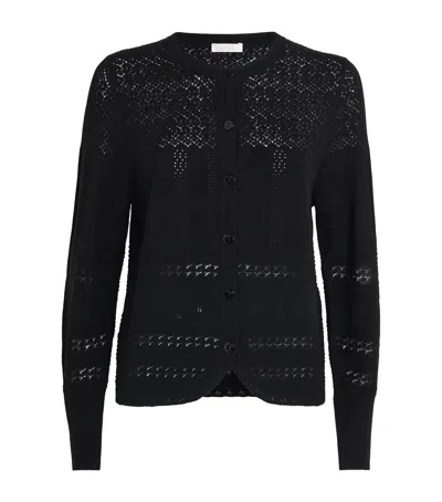 ERES WOOL-CASHMERE TRIO CARDIGAN