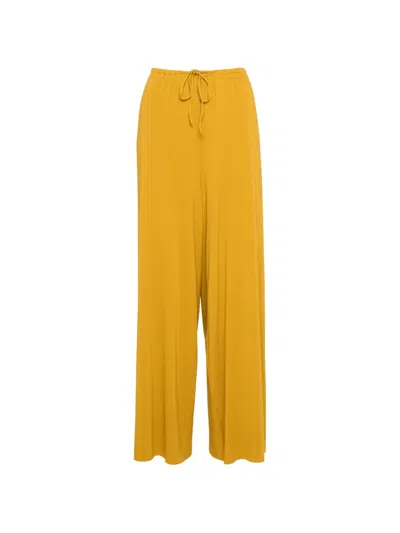 Eres Zelie Drawstring Trousers In Yellow