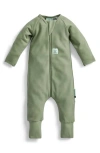 Ergopouch 1.0 Tog Long Sleeve Layering Romper In Green
