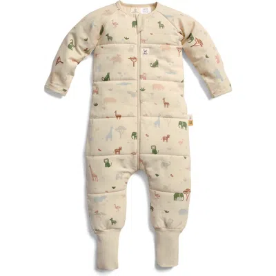 Ergopouch 2.5 Tog Tog One-piece Sleep Suit In Brown