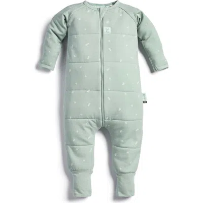 Ergopouch 2.5 Tog Tog One-piece Sleep Suit In Green