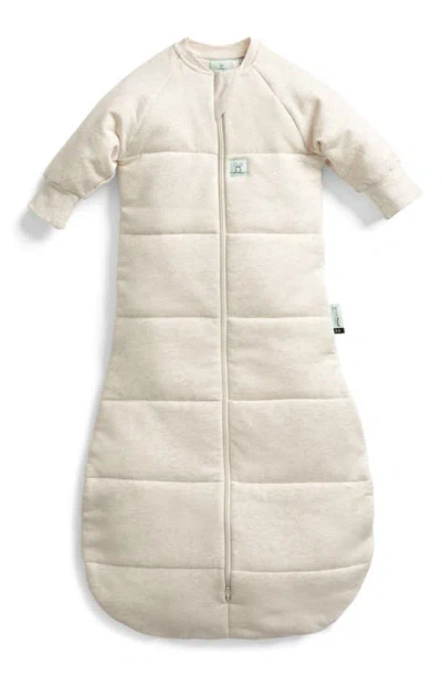 Ergopouch 3.5 Tog Convertible Sleep Suit Bag In Oatmeal Marle