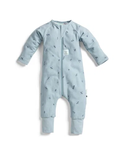 Ergopouch Baby Boys And Baby Girls Long Sleeve Romper 1.0 Tog In Blue