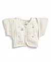 Ergopouch Baby Boys And Girls 0.2 Tog Butterfly Cardigan In Oatmeal