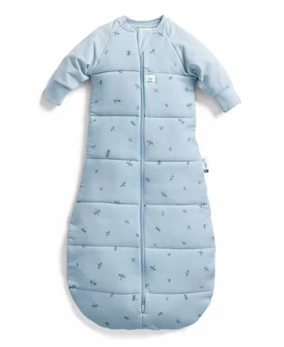 Ergopouch Baby Boys And Girls Jersey With Sleeves 3.5 Tog Sleeping Sack In Blue