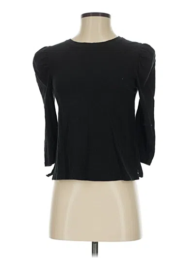 Pre-owned Eri + Ali 3/4 Sleeve T-shirt In Black
