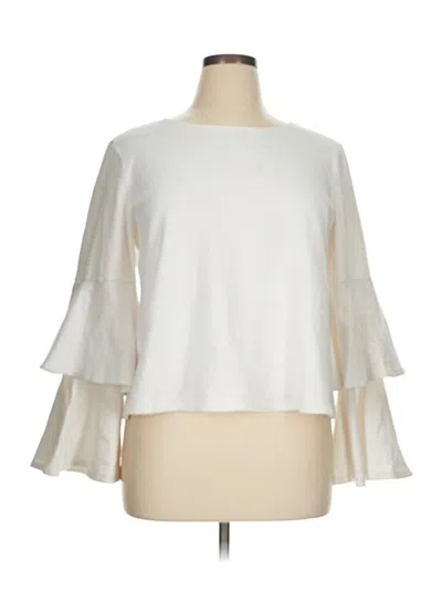 Pre-owned Eri + Ali Cardigan Sweater In Ivory