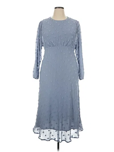 Pre-owned Eri + Ali Casual Dress In Blue
