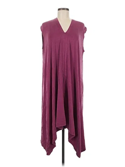 Pre-owned Eri + Ali Casual Dress In Burgundy