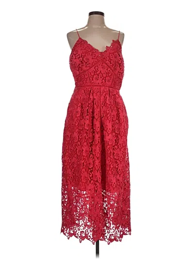 Pre-owned Eri + Ali Cocktail Dress In Red