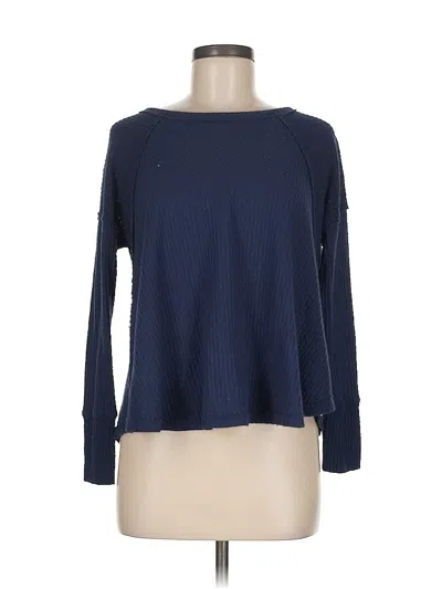 Pre-owned Eri + Ali Long Sleeve T-shirt In Blue