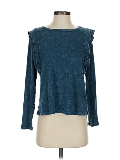 Pre-owned Eri + Ali Long Sleeve T-shirt In Blue