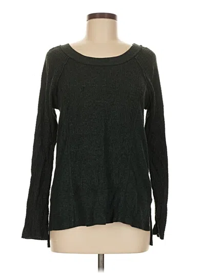 Pre-owned Eri + Ali Long Sleeve T-shirt In Green