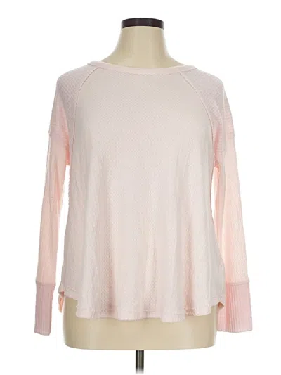 Pre-owned Eri + Ali Long Sleeve T-shirt In Pink