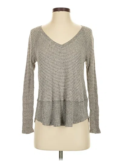 Pre-owned Eri + Ali Pullover Sweater In Gray