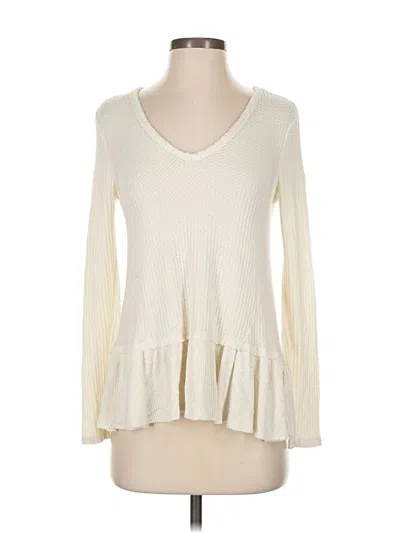 Pre-owned Eri + Ali Pullover Sweater In Ivory